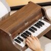 CLASSIC WORLD Drewniane Pianino Klasyczne + Książeczka do Nauki