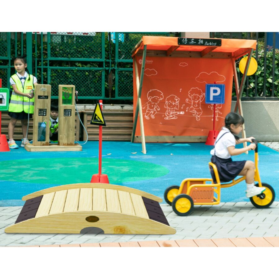 CLASSIC WORLD EDU Zestaw Dużych Znaków Drogowych 90cm - 8el