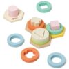 CLASSIC WORLD Sorter Montessori Kształtów i Kolorów Układanka Wieża