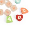 CLASSIC WORLD Zegar Miś Montessori Edukacyjny 3w1 Nauka Czasu Liczenia i Daty