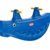 LITTLE TIKES Niebieski Bujak Wieloryb na Biegunach