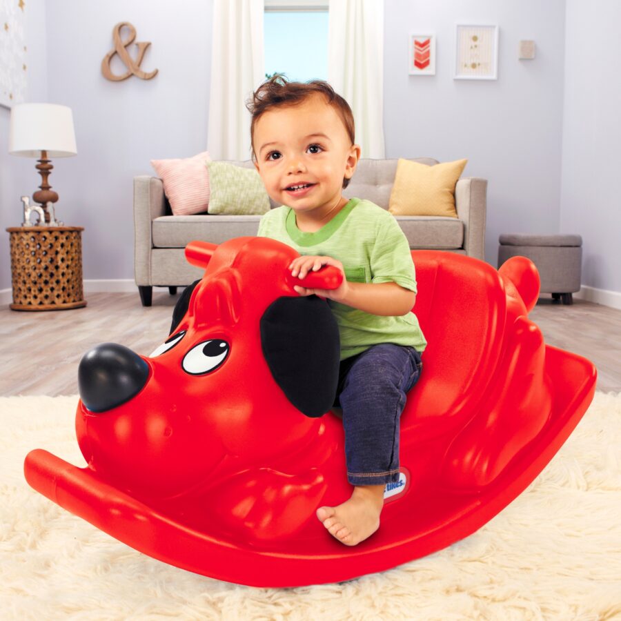 LITTLE TIKES Piesek Na Biegunach Czerwony Bujak