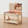 MASTERKIDZ Drewniany Warsztat Montessori STEM z Narzędziami + Akcesoria