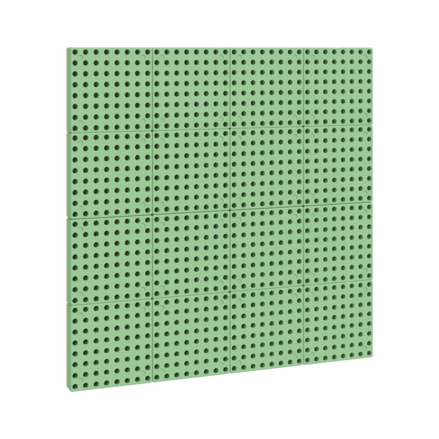 MASTERKIDZ Panel Ścienny Tablica Naukowa Kreatywna STEM Tablica na zewnątrz Outdoor + Panel Monatażowy 80 x 80 (cm)