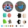 MASTERKIDZ Zestaw Kołeczki w kształcie figur geometrycznych 64szt do tablic STEM