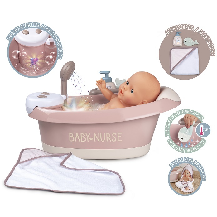 SMOBY Baby Nurse Wanienka z hydromasażem