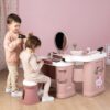 SMOBY Centrum małej stylistki BEAUTY + 26 akcesoria Fryzjer i kosmetyczka