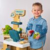 SMOBY Sklep Market z Wózkiem Elektroniczną Kasą ze Skanerem