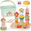 TOOKY TOY Box Edukacyjny 5 w1 Magiczny Ogród Montessori