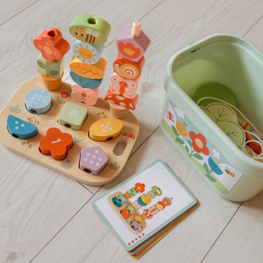 TOOKY TOY Box Edukacyjny 5 w1 Magiczny Ogród Montessori