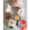 TOOKY TOY Box Pudełko XXL Montessori Edukacyjne 6w1 Sensoryczne 3-4 Mies