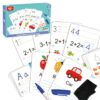 TOOKY TOY Karty Edukacyjne Fiszki do nauki pisania