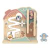 TOOKY TOY Labirynt Tablica Edukacyjna Tor 2w1 Labirynt Drewniany