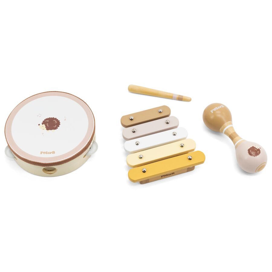 VIGA PolarB Zestaw Instrumentów Muzycznych Z Jeżykiem