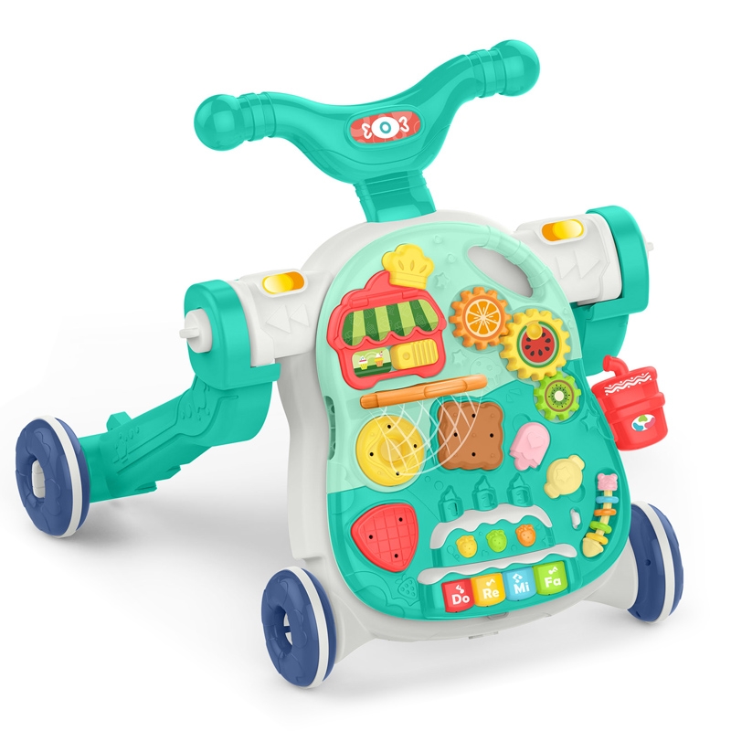 WOOPIE BABY Chodzik 5w1 Multifunkcyjny Niebieski 1+