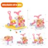 WOOPIE BABY Chodzik 5w1 Multifunkcyjny Różowy 1+