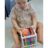 WOOPIE BABY Elastyczna Kostka Sensoryczna Sorter dla Dzieci Zwariowane Kształty 5 el.