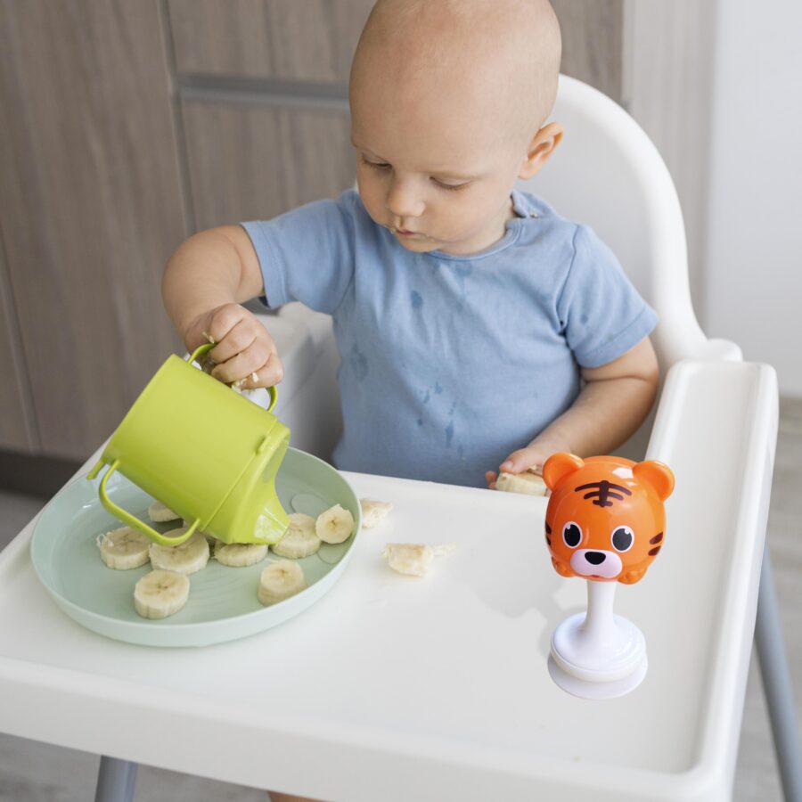 WOOPIE BABY Grzechotka Żółta Żyrafa 0m+