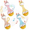 WOOPIE BABY Grzechotka Żyrafka Sensoryczna Gryzak z Muzyką Montessori 1 szt.