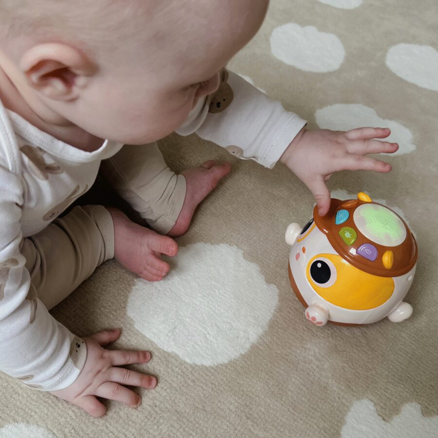WOOPIE BABY Interaktywna Grająca Kula Piesek Zabawka Muzyczna Edukacyjna