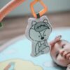 WOOPIE BABY Interaktywna Mata Edukacyjna Sensoryczna 8 Melodii Projektor Motyw Leśny