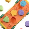 WOOPIE BABY Interaktywny Autobus Montessori Edukacyjny 6w1 Młoteczek Cymbałki +18 m
