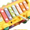 WOOPIE BABY Interaktywny Autobus Montessori Edukacyjny 6w1 Młoteczek Cymbałki +18 m