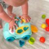 WOOPIE BABY Interaktywny Samochodzik Muzyczny Sorter Montessori Niebieski