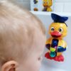 WOOPIE BABY Kaczuszka Zabawka Wodna do Kąpieli Kołowrotek Przelewowa