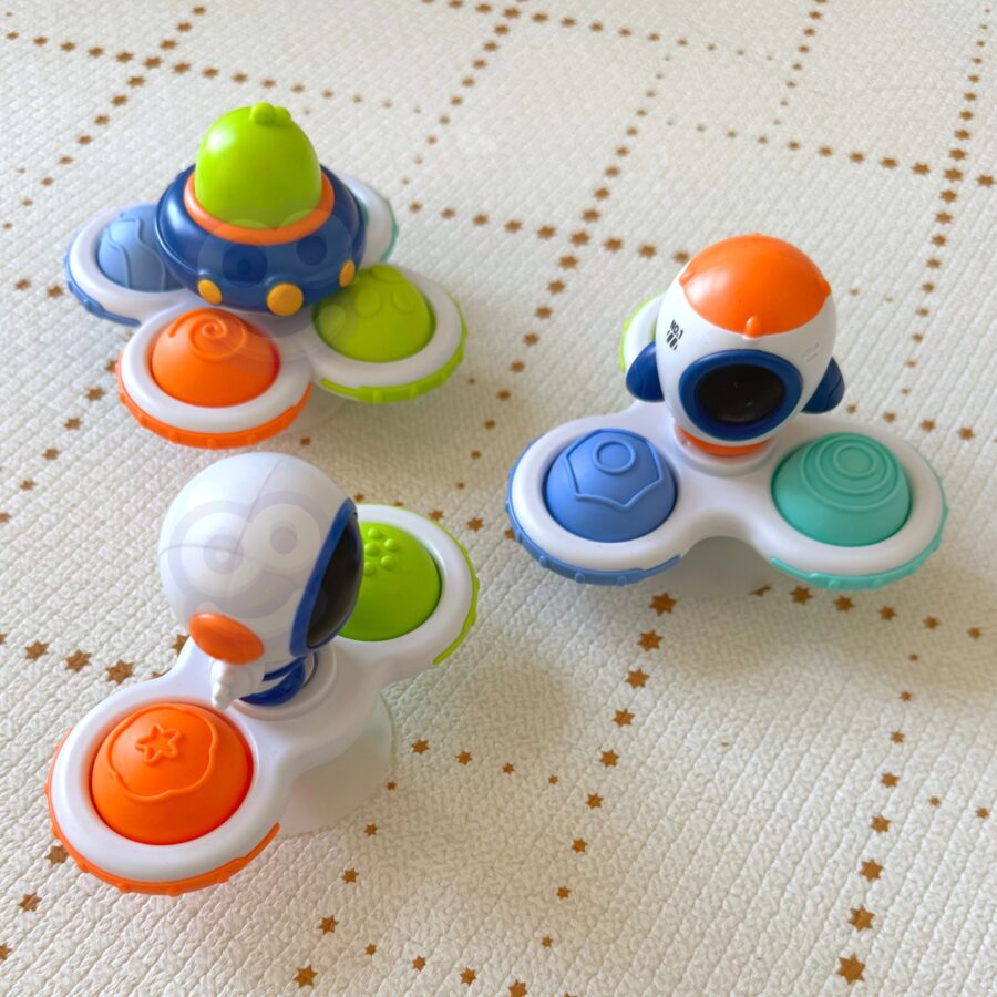 WOOPIE BABY Kosmiczny Spinner Pop-it  Zabawka Sensoryczna  Wymienne 3 szt.