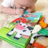 WOOPIE BABY Książeczka z Ogonkami Zwierząt Materiałowa