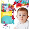 WOOPIE BABY Książeczka z Ogonkami Zwierząt Morskich Materiałowa