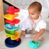 WOOPIE BABY Kulodrom Tor Kulkowy Zestaw Spirala + 2 Kulki