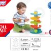 WOOPIE BABY Kulodrom Tor Kulkowy Zestaw Spirala + 3 Kulki