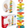 WOOPIE BABY Kulodrom Tor Kulkowy Zestaw Spirala + 6 Kulek