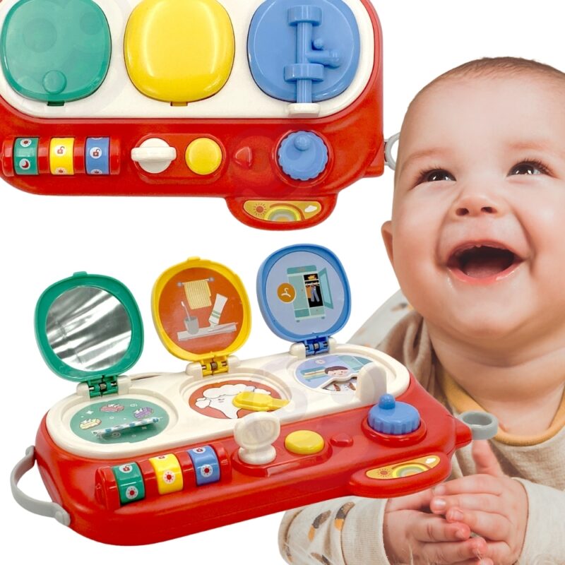WOOPIE BABY Odkryj i Sprawdź Zabawka Manipulacyjna Edukacyjna