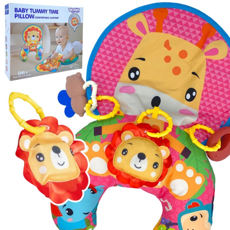 WOOPIE BABY Poduszka Rogal Interaktywna Mata Edukacyjna Grzechotka Gryzak WOOPIE BABY Poduszka Rogal Interaktywna Mata Edukacyjna Grzechotka Gryzak