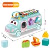 WOOPIE BABY Samochodzik Muzyczny Sorter z Cymbałkami Zielony