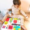WOOPIE BABY Tablica Manipulacyjna Kuchnia Zegar z Efektami Dźwiękowymi i Świetlnymi Montessori
