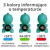 WOOPIE BABY Termometr Do Mierzenia Temperatury Wody Niebieski