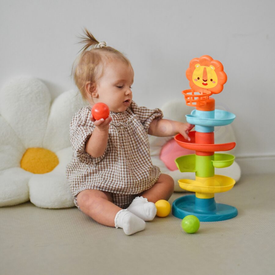 WOOPIE BABY Tor Zjeżdzalnia Kulek Wieża z Piłeczkami Kulodrom
