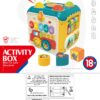 WOOPIE BABY Wielofunkcyjna Kostka Aktywności Montessori 6w1 - 18m+