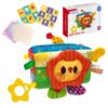 WOOPIE BABY Zabawka Edukacyjna Sensoryczna Pudełeczko Chusteczek