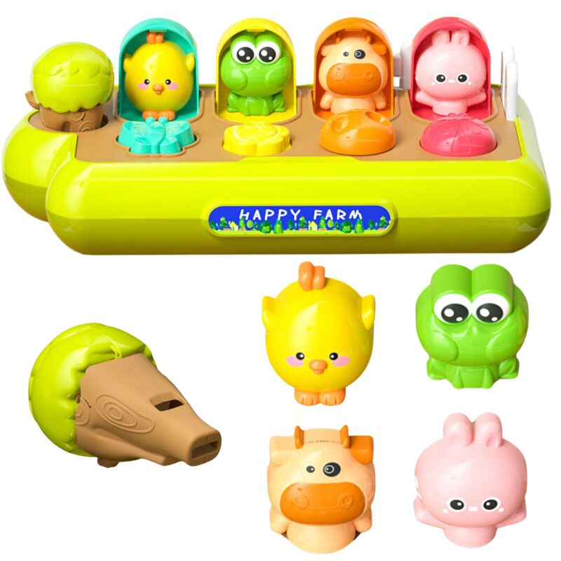 WOOPIE BABY Zabawka Edukacyjna Wyskakujące Zwierzątka Szczęśliwa Farma POP-UP WOOPIE BABY Zabawka Edukacyjna Wyskakujące Zwierzątka Szczęśliwa Farma POP-UP