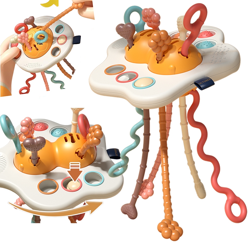 WOOPIE BABY Zabawka Sensoryczna Montessori Gryzak Grzechotka Wielofunkcyjny UFO WOOPIE BABY Zabawka Sensoryczna Montessori Gryzak Grzechotka Wielofunkcyjny UFO