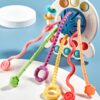 WOOPIE BABY Zabawka Sensoryczna Montessori Gryzak Wielofunkcyjny 0+
