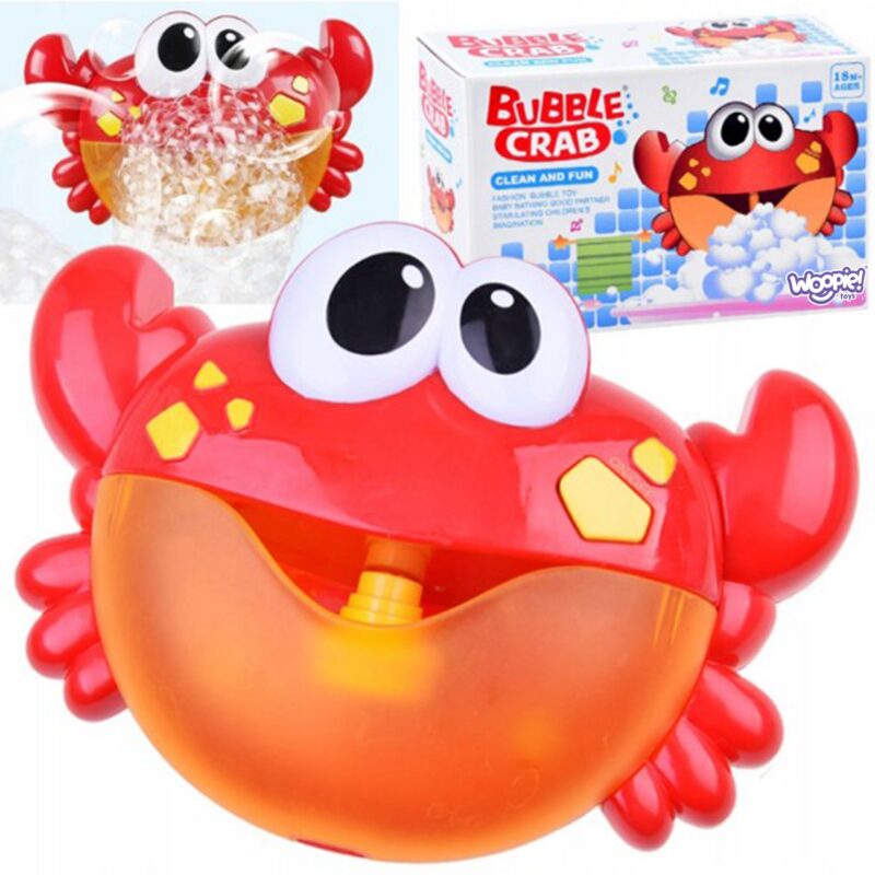WOOPIE BABY Zabawka do Kąpieli Krab do Robienia Piany z Melodią WOOPIE BABY Zabawka do Kąpieli Krab do Robienia Piany z Melodią