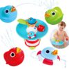 WOOPIE BABY Zabawka do Kąpieli Wyścig Kaczuszek Wodna Fontanna + Dźwięki