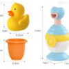WOOPIE BABY Zabawki do Kąpieli Kubeczek + Kaczuszka + Dozownik Mydła Zestaw