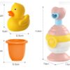 WOOPIE BABY Zabawki do Kąpieli Kubeczek + Kaczuszka + Dozownik Mydła Zestaw
